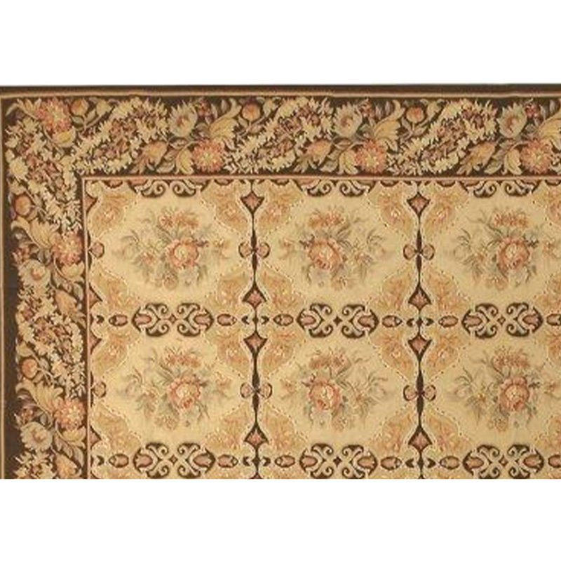 Wool Oriental Area Rug, Rectangle 6' x 9'