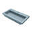 NativeStone Handcrafted Concrete 36" Trough Bathroom Sink-37742374-97563091