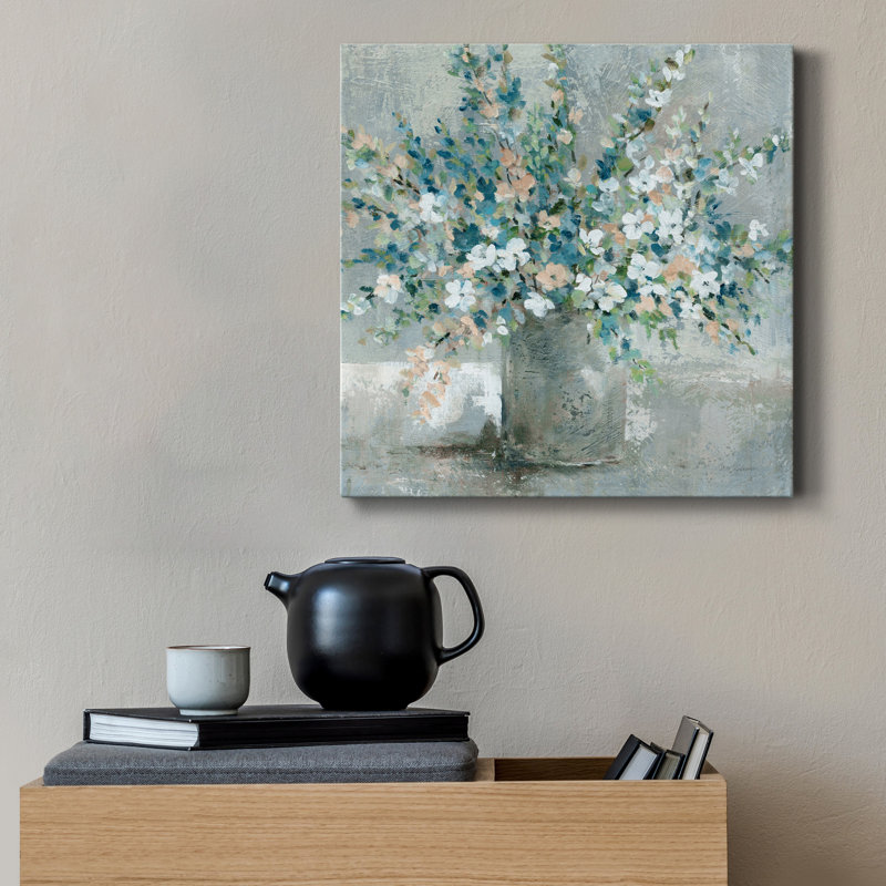 «Gathered From the Farm» - reproduction d'art sur toile tendue, H 16 po x l 16 po x P 1 po