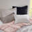 2 PCS Twin/Twin XL Solid Faux Fur Comforter Mini Set Gray-128367383