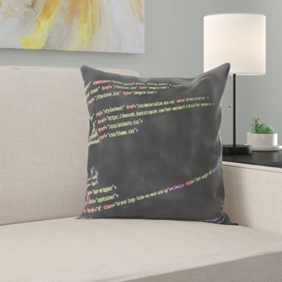 Coussin décoratif computer