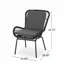 Fauteuil club de patio avec coussin