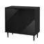 Armoire minimaliste pour la maison, tablettes réglables, conception spacieuse, armoire d'appoint contemporaine à porte géométrique, étagères, intérieur-1051702654-1051702653