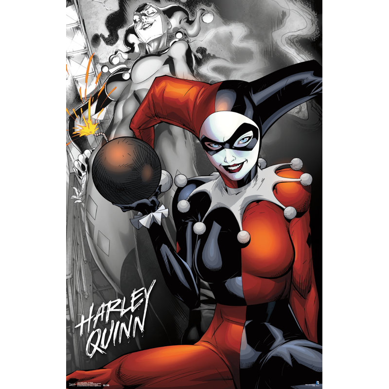 Impression sur papier harley quinn-the bomb