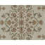 Hand Knotted Wool Area Rug in Ivory And Green