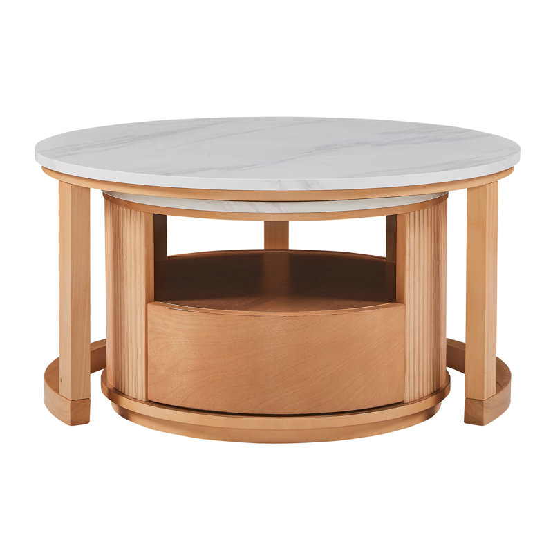 Table basse ronde