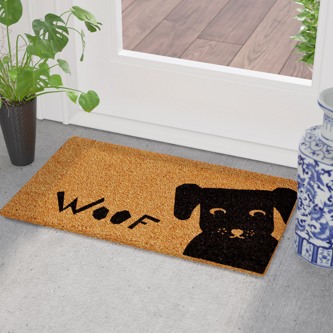 Idella Non-Slip Outdoor Doormat Red Barrel Studio®