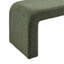 Banc moderne rembourré avec cascade moderne Boucle