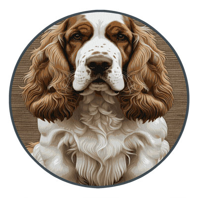 Tapis lavable pour chien Clumber Spaniel