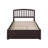 Florio Solid Wood Platform Bed with Footboard and Trundle-1443273822-1443273819