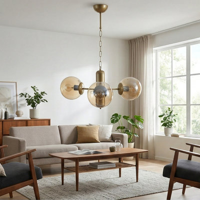 Lustre Luna Trio Mid-Century