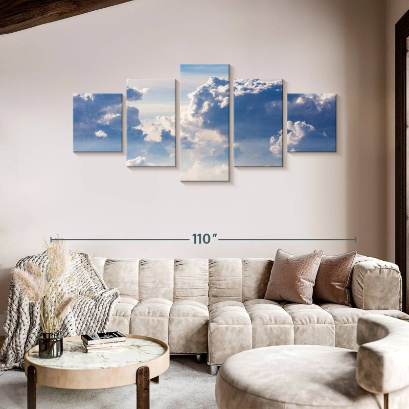 Simple Sky, 42" H x 92" W