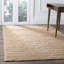 Tapis naturel en jute / sisal tissé à plat à la main Arlette-876664165