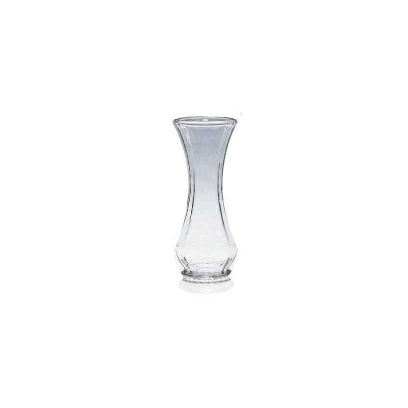 Solara Glass Table Vase, 9" H x 3" W x 3" D