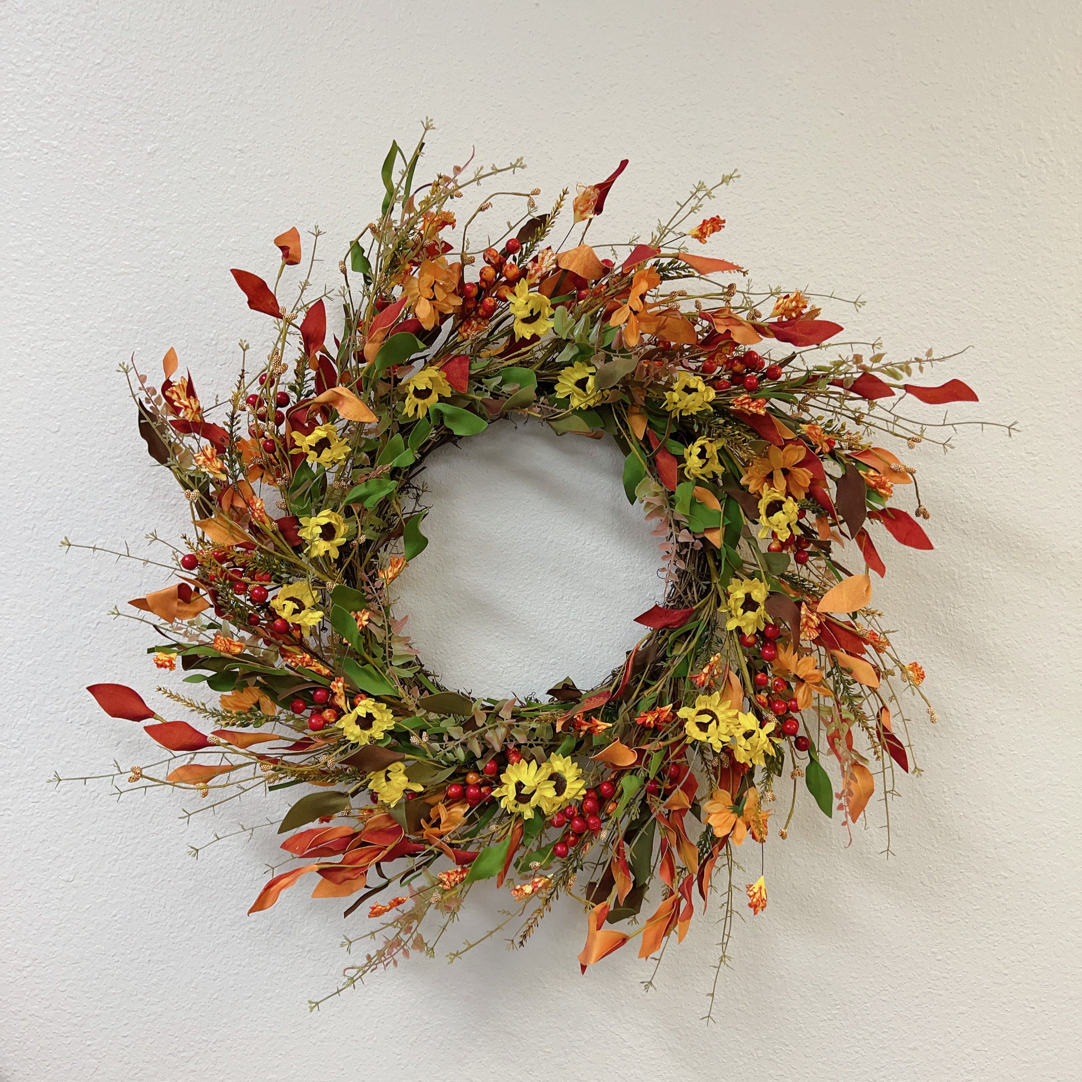 The Holiday Aisle® Ansuma 26-inch Artificial Twig Fall Winter ...