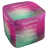 Fuchsia / vert