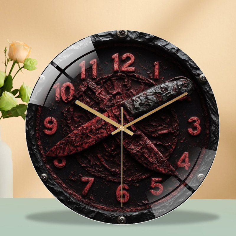 Horloge murale avec horloge murale 12 po