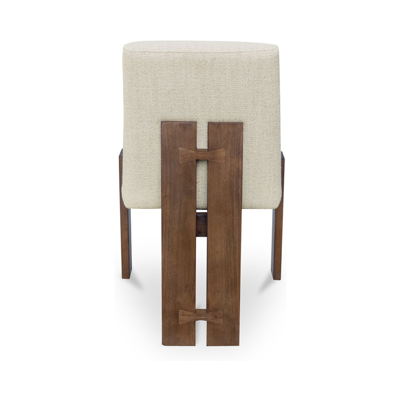 Mia Dining Chair Beige-Set of Two