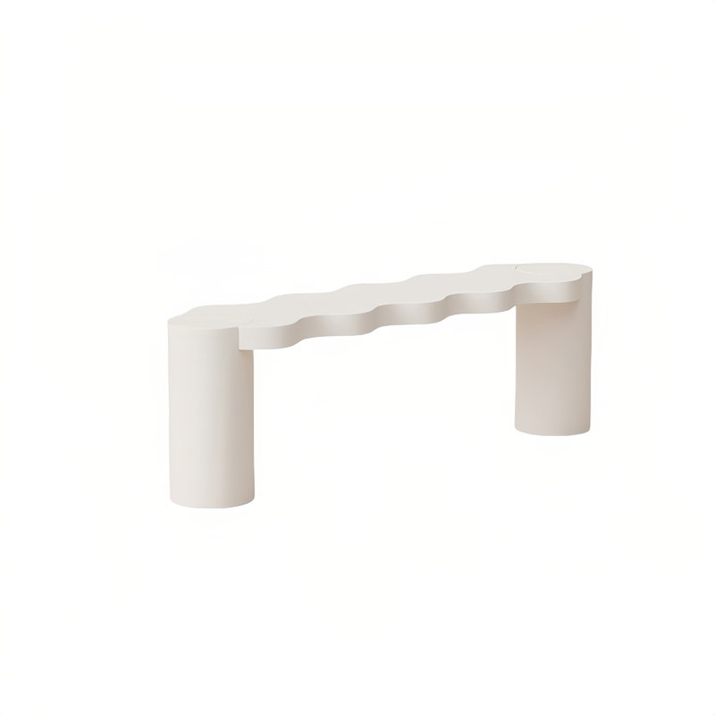 Banc de chambre Nordic Wave, Blanc