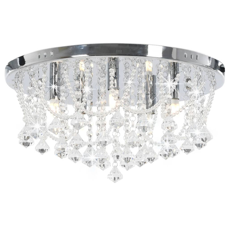 Hunt Crystal Flush Mount, 45 x 22 cm