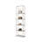 Slim 5-Tier Rectangular Metal Frame Display Table