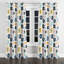 Rideaux de fenêtre Country Farmhouse - Rideau à oeillets Patchwork - 1 panneau-1795503885-1795503886