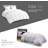 Goose Down Alternative Comforter – All Season, Warm & Lightweight, Ultra Soft Fluffy Duvet Insert-103131267-103131262