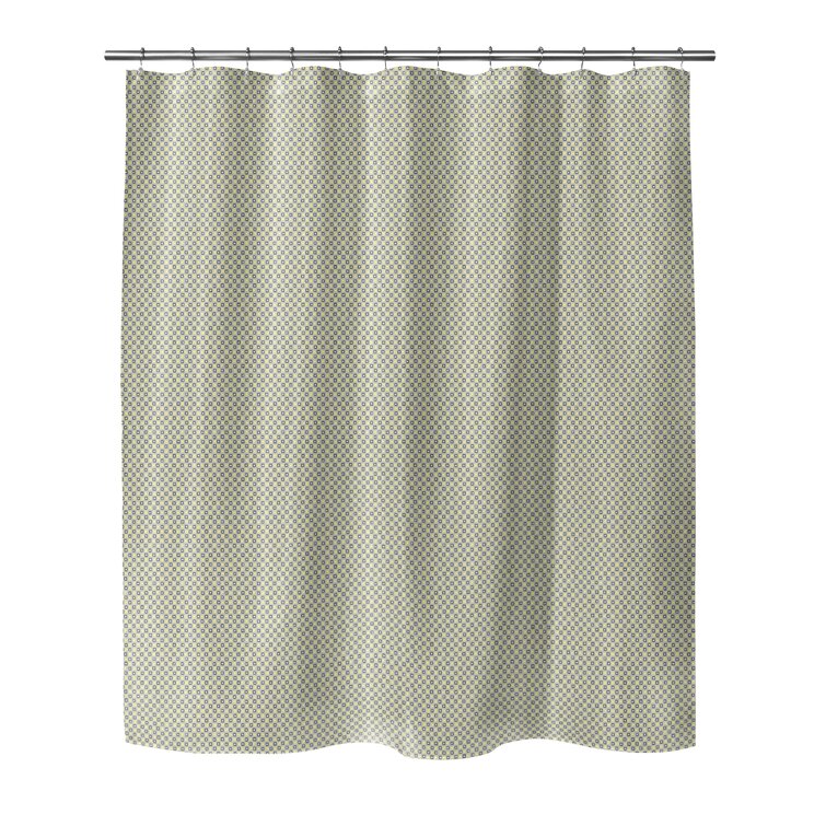 Waffle Weave Shower Curtain with Snap-In Liner, 12 Hooks Included Latitude Run Color: White, Size: 72 H x 60W