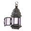 Porte-lanterne de table en fer 10,25 po-413893002