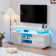 Modern 47.2/55.1 in Media Console with Outlet and RGB LED Light, TV Stand for TVs up to 65/55 inch