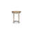 Amalia Round End Table Stonewash/ Mist Grey-135702371
