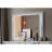 Moon Smooth Mirror With Led, Sleek And Modern Design, High Gloss Finish, Built-In Led For Enhanced Illumination.
