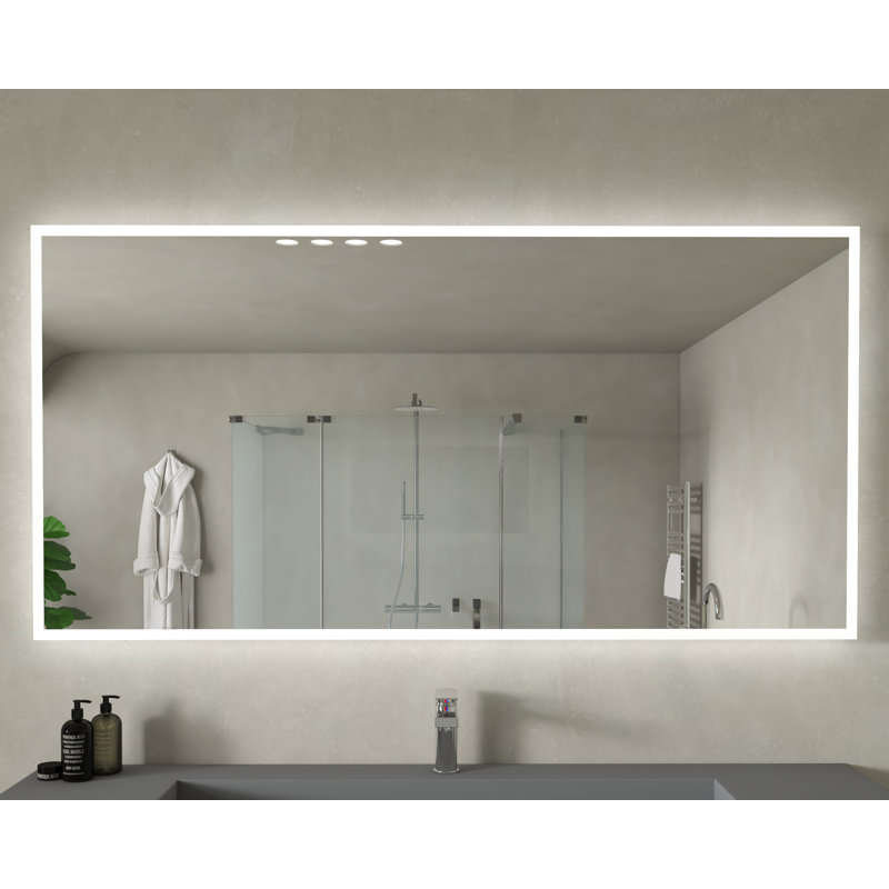 Simona Modern LED Bathroom Vanity Mirror, 30" x 60"