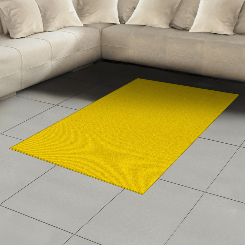 Modern High Density Long Fiber Poly Threads Decorative Area Rug Carpet, Rectangle 4' x 5'8"