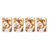 Wild Rose Tumbler Glass, Set Of 4