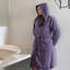 Bee 100% Cotton Waffle Bathrobe-43356775-43356780