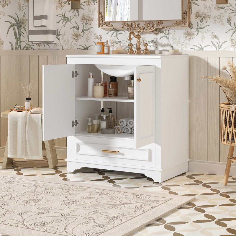 Bathroom Vanity, White