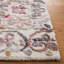 Tapis rouge / ivoire en polypropylène / laine touffeté à la main Alhowra-900206759