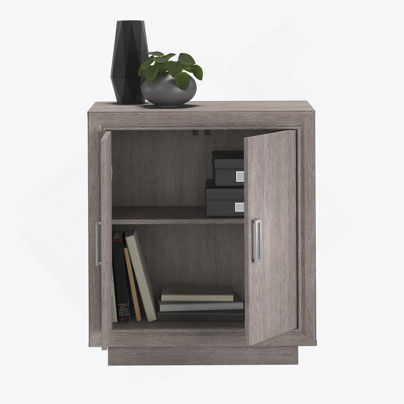 Armoire de rangement, finition gris moyen
