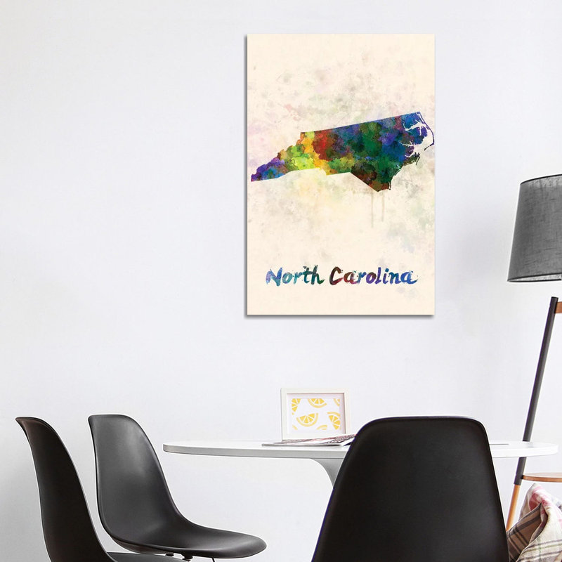 North Carolina by Paul Rommer - Wrapped Canvas Painting, 101.6cm H x 66.04cm W x 1.91cm D