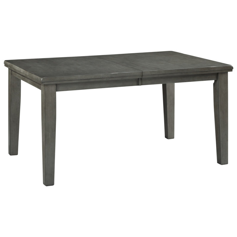 Frisby Extendable Solid Wood Base Dining Table
