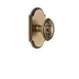 Grandeur Arc Plate Double Dummy with Grande Victorian Door Knob