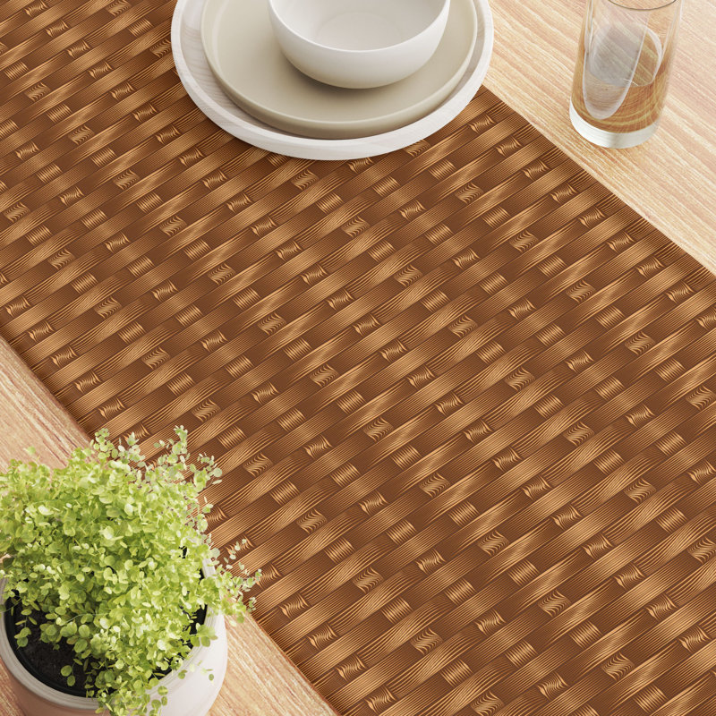 Wason Geometric Table Runner, 108" x 14"