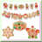 Pumpkin Patch Party Confetti 200pcs Thanksgiving Decorations