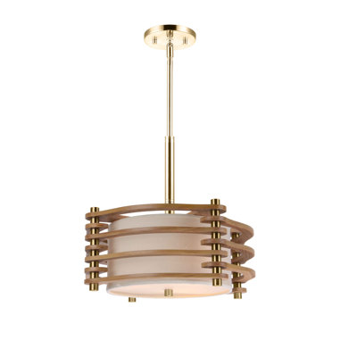 Luminaire suspendu tambour 3 lumières Steps