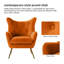 Fauteuil à oreilles 29,25 po Avianna-819457599