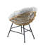 Chaise longue d'extérieur en osier Palos (ensemble de 2) - chaises de patio élégantes et confortables pour la détente