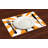 Polyester Abstract Rectangle Placemat