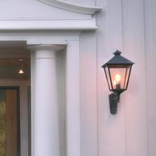 Holtby 52cm H Outdoor Wall Lantern, Black