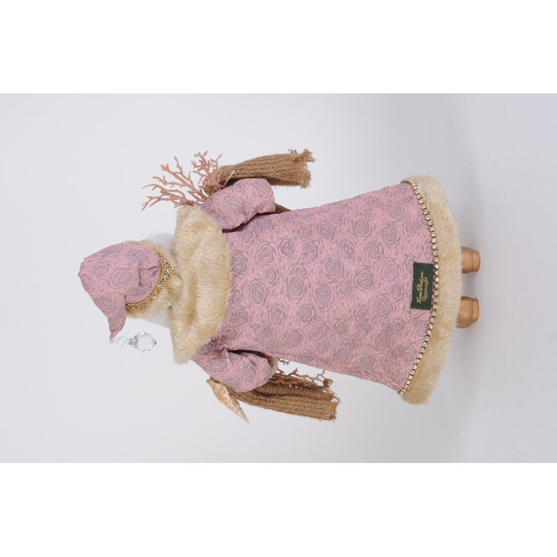 Rose Gold Coastal Santa